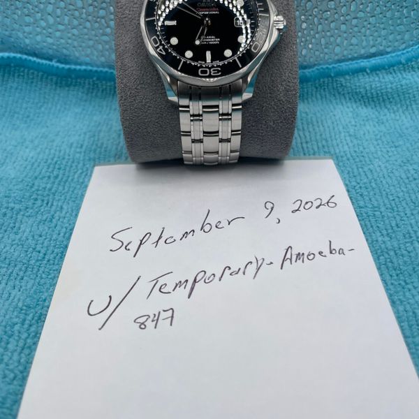 [WTS] 2017 Omega Seamaster Diver 300M 41MM Black Dial Steel…