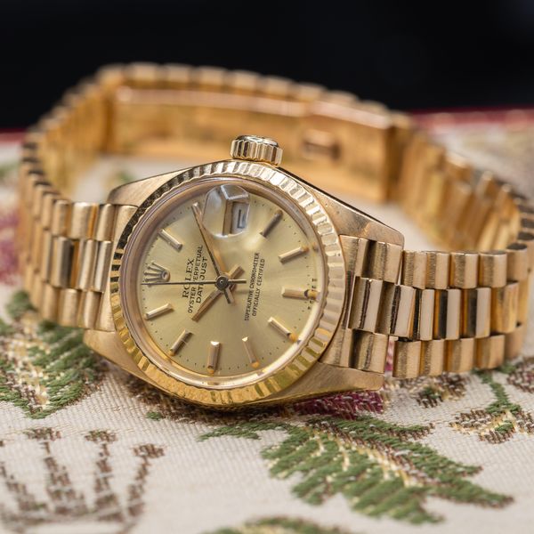 [WTS/WTT] Rolex Ladies Datejust 26mm in 18k Yellow Gold, Pr…