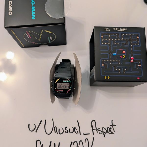 [WTS] Casio F-91W Pac-Man $65