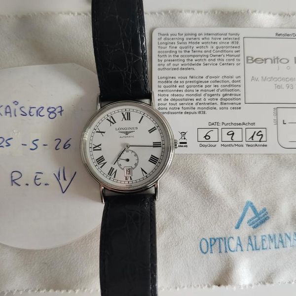 Longines Presence L4.805.4