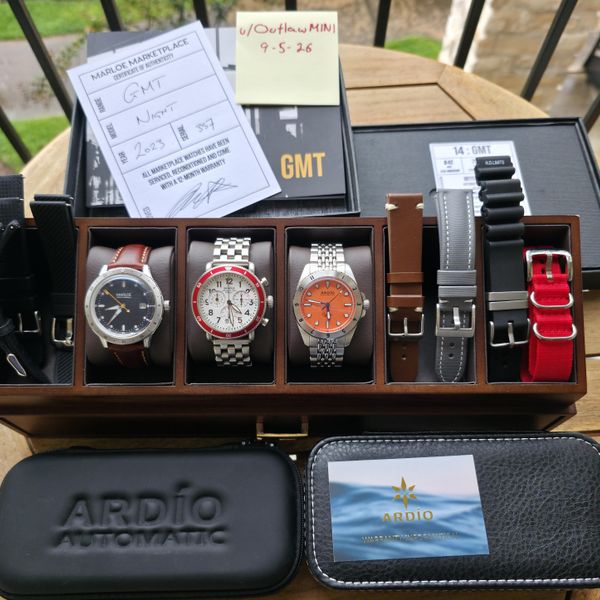 [WTS] Ardio - Marloe - Shinola - Jumpstart Your Watch Colle…