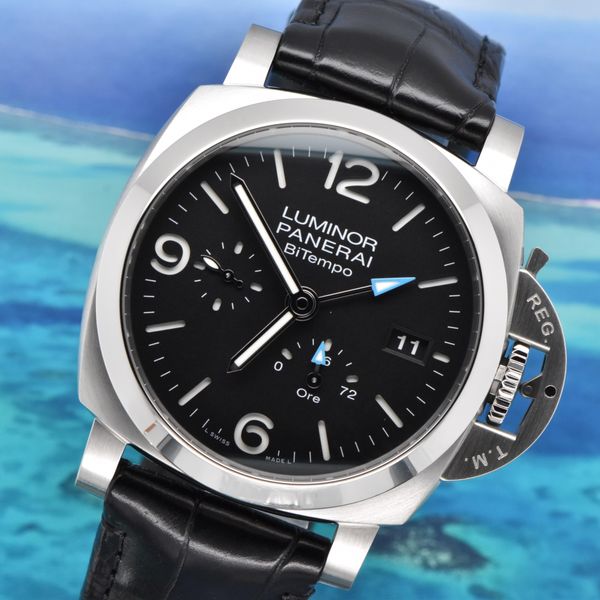 [WTS] 2023 Panerai Luminor Power Reserve GMT 44mm Steel Bla…