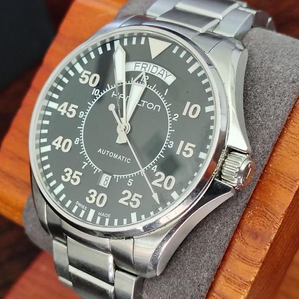 [WTS] Hamilton "Cooper" Day Date Khaki Aviation 42mm Automa…