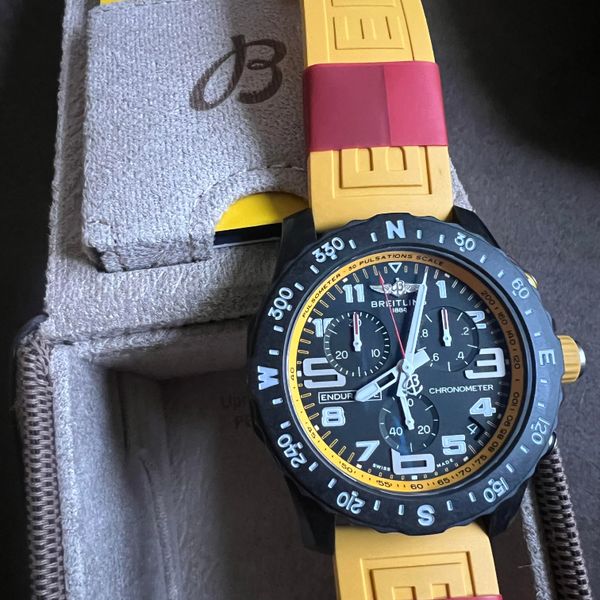 [WTS] Breitling Endurance Pro 44mm Chronograph Yellow Rubbe…