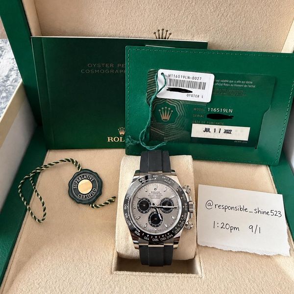 [WTS] Rolex Daytona “Ghost” 116 ref like new complete set