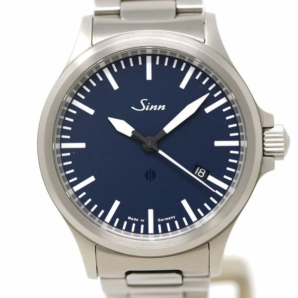 FS: Pre-Owned Sinn 856 I Blue Fully Tegimented