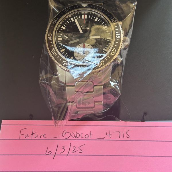 [WTS] repost—Sinn 613 UTC on H link bracelet, full set with…