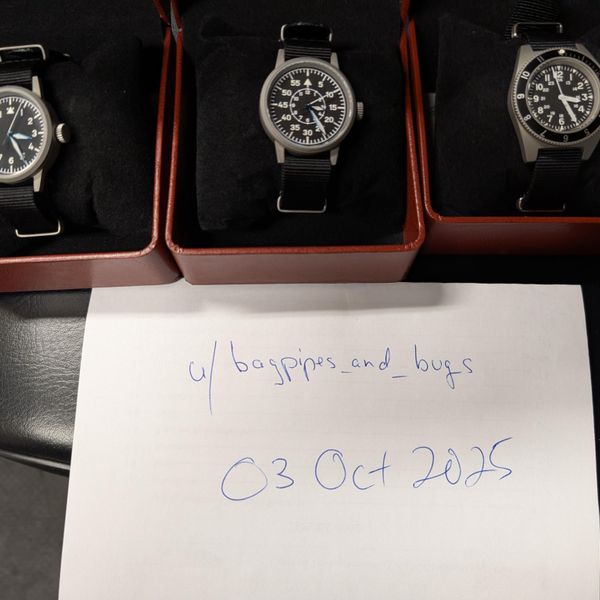 [WTS] 3 Pilot Watches Miltado Fleiger A and B Dials, WatchD…