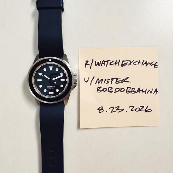 [WTS] Unimatic U1-FM with original case, warranty card and …