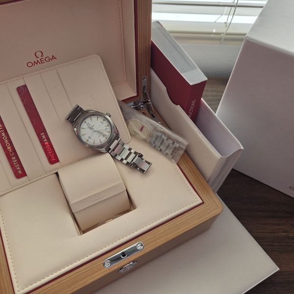 FS: Omega Railmaster silver dial