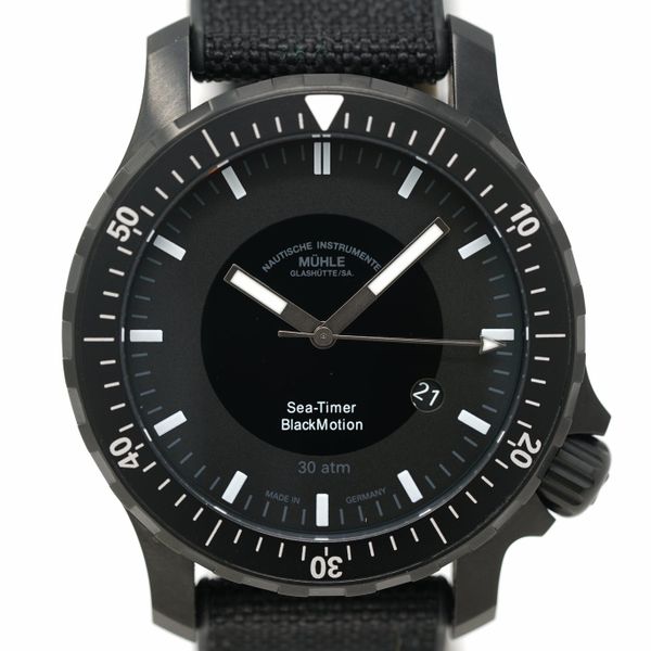 FS: Pre-Owned Mühle Glashütte Sea-Timer BlackMotion M1-41-8…