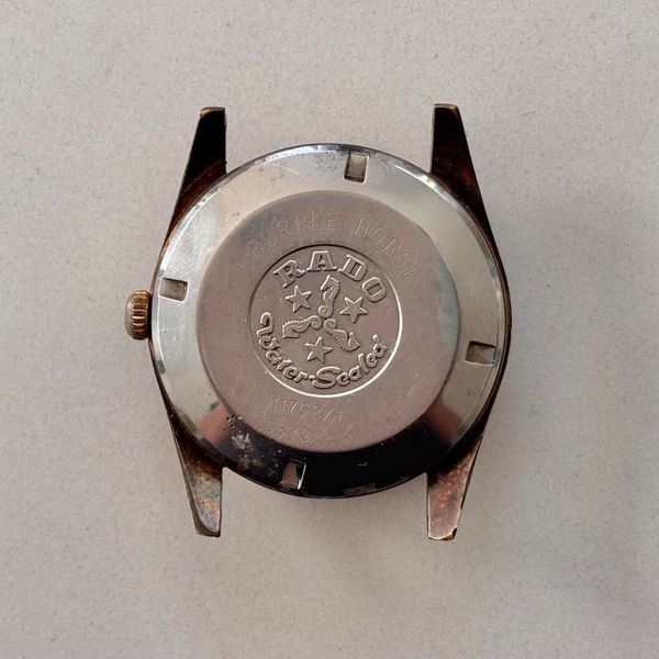 RARE RADO Purple Horse Automatic Swiss Movement Men Vintage…