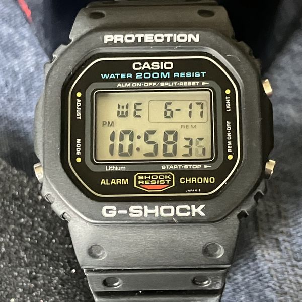 FS Casio G-shock steel case  made in Japan DW-5600C “Speed”…