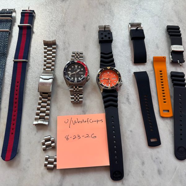 [WTS] SKX011J and SKX009J with extras - $700 for both