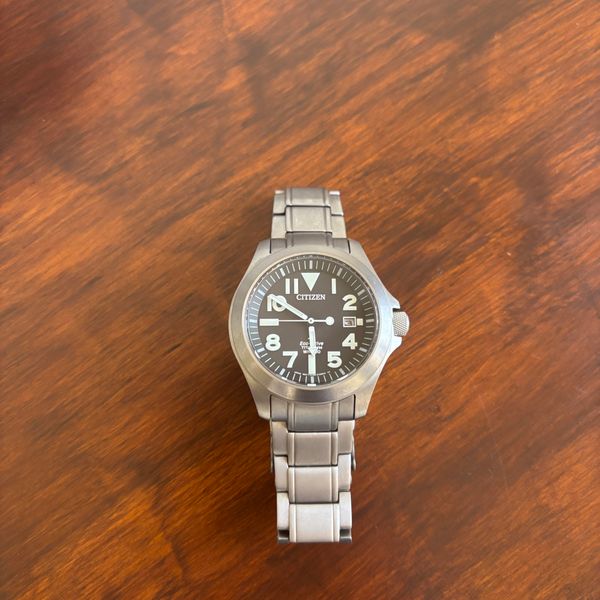 [WTS] Citizen BN0118-55E Ray Mears Titanium ProMaster Solar…