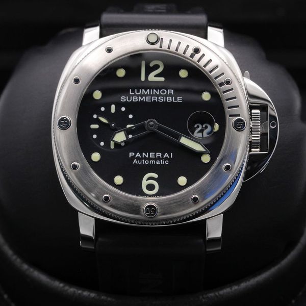 FSOT: Panerai Submersible "2008" - PAM 00024 - Black - Stai…