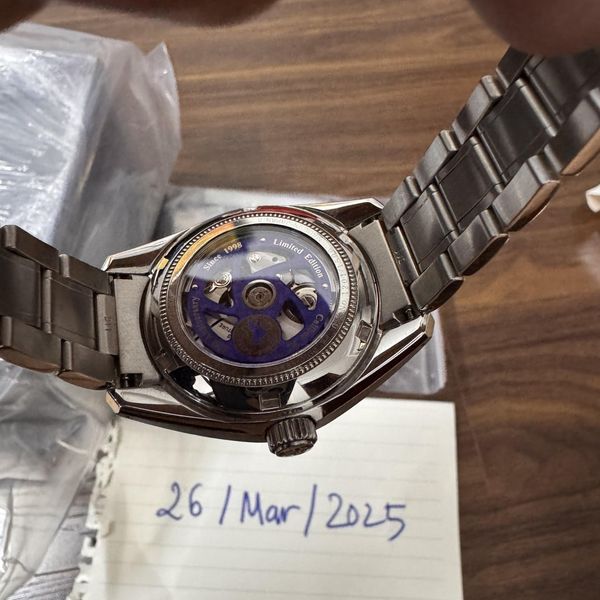 [WTS] Used Rare GRAND SEIKO SBGH267 - whirlpool dial