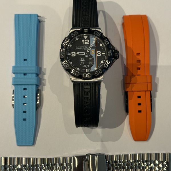 FS: TAG Heuer Formula 1 Gulf Edition WAH1013 – 44mm Quartz …