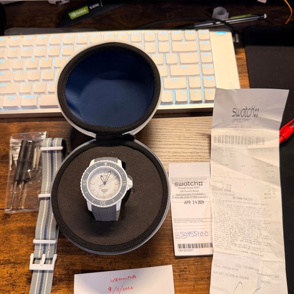 [WTS] Blancpain x Swatch Fifty Fathoms “Antarctic Ocean” – …