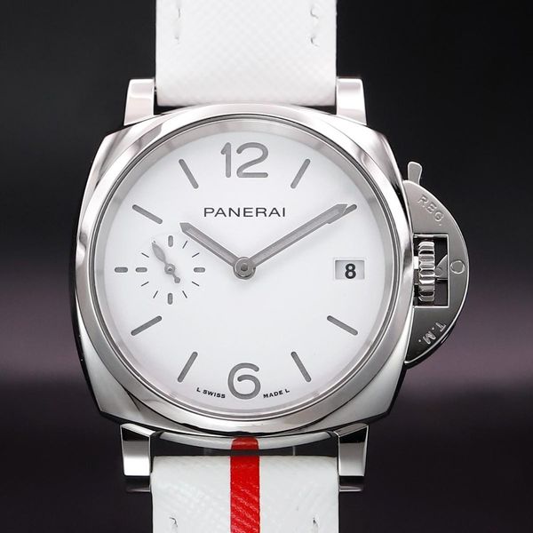 Panerai Luminor Due Luna Rossa 38mm SS 3 Days Watch - PAM01…