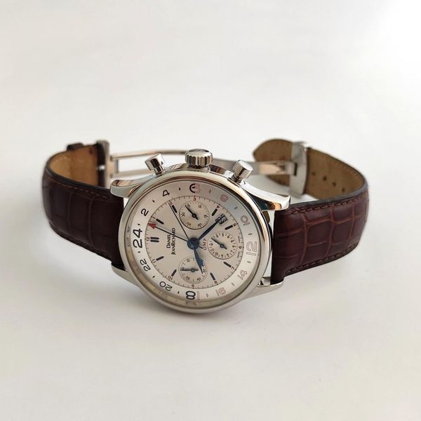 [WTS]  JeanRichard Bressel GMT 43mm Chronograph Ref 54112 F…
