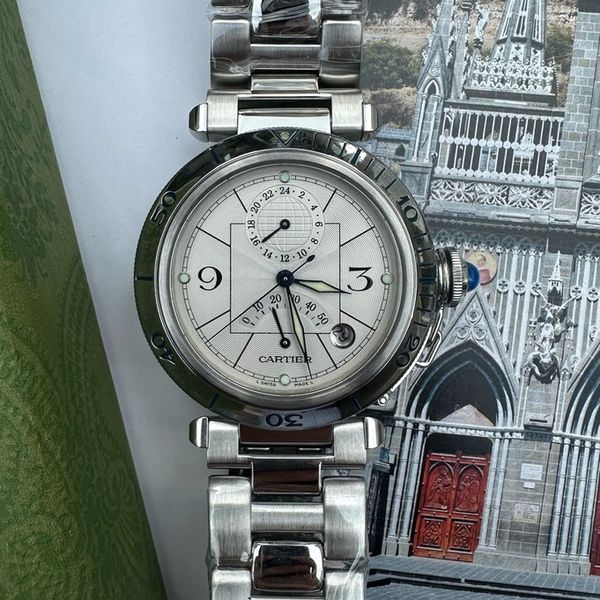 FS: Cartier Pasha GMT Power Reserve W31037H3