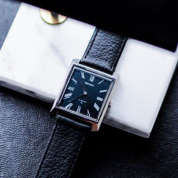 [WTS] Seiko Chariot Tank Hi-Beat Dark Blue Roman Dial | Ref…