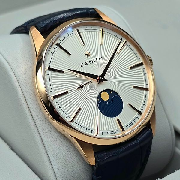 [WTS/WTT] Zenith Elite Moonphase in 40mm Rose gold, full se…