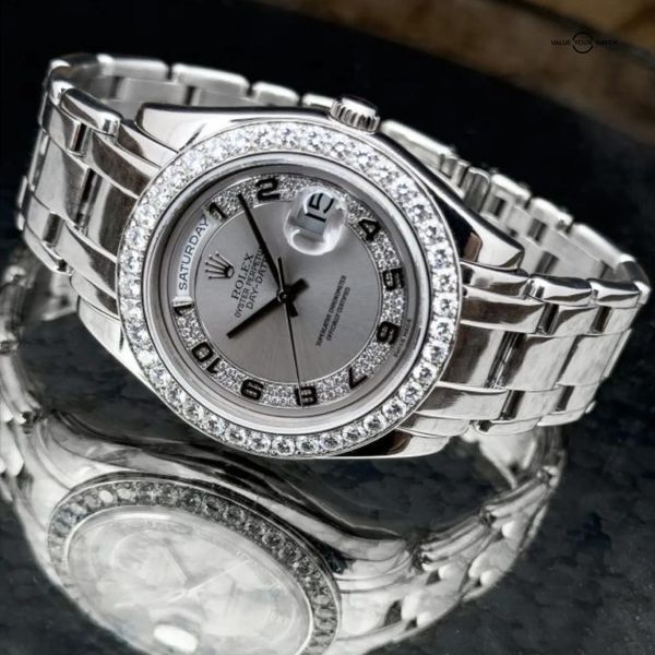 FS: Rolex Day-Date Masterpiece Ref. 18946 Platinum 39mm Dia…