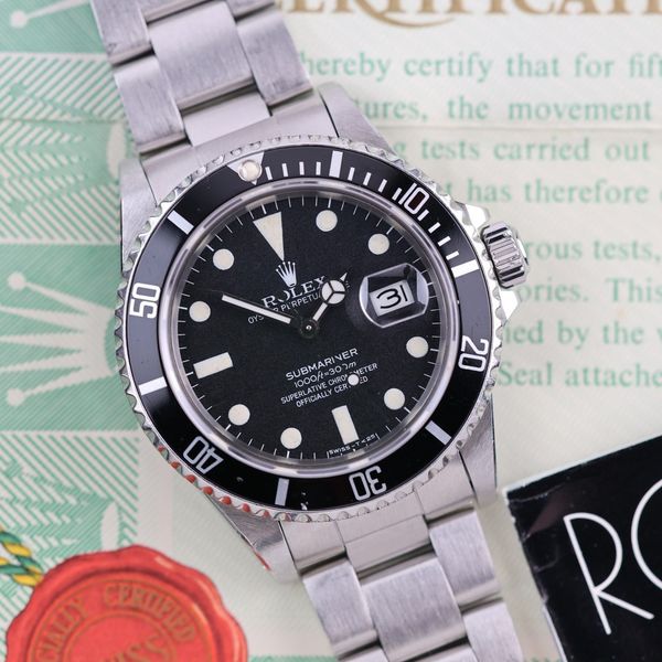 [WTS] 1983 ROLEX Submariner 16800 - Box and Papers
