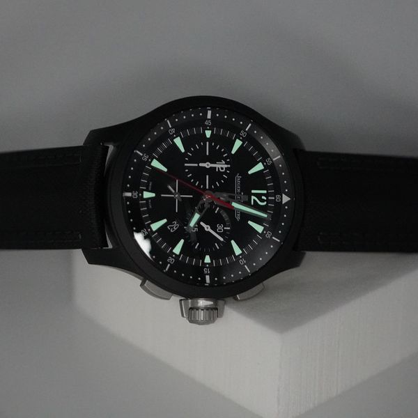 FSOT: Jaeger-LeCoultre MASTER COMPRESSOR CHRONO BLACK CERAM…
