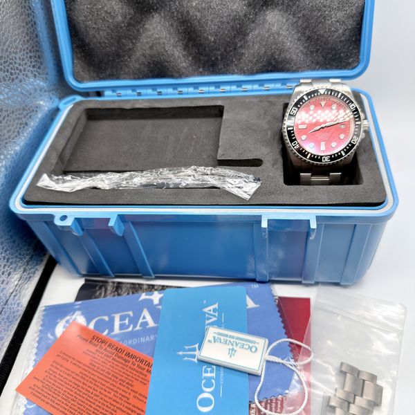 FS Oceaneva Deep Marine Explorer II Titanium Limited Editio…