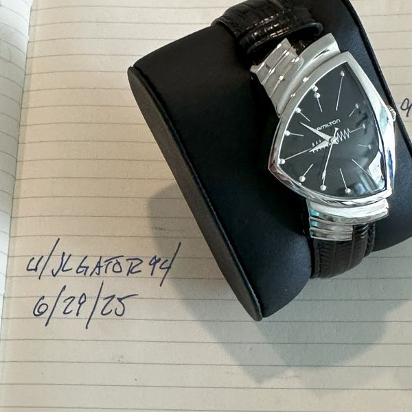 [WTS] Hamilton Ventura black dial full kit