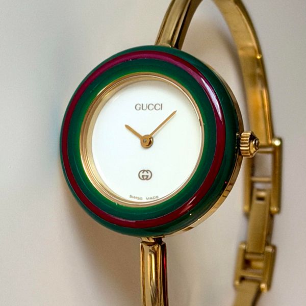 [WTS] Gucci Vintage 11/12 Change Bezel Watch. AMAZING SHAPE!