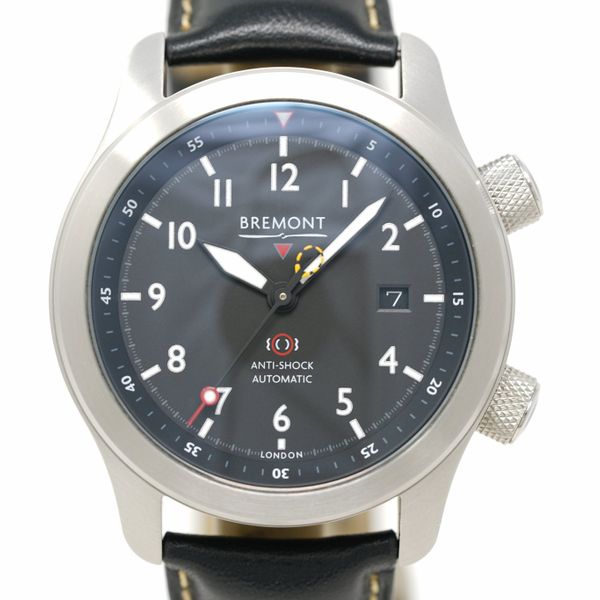 FS: Pre-Owned Bremont MBII Black MBII-SS-BK-O-T-D-O3R