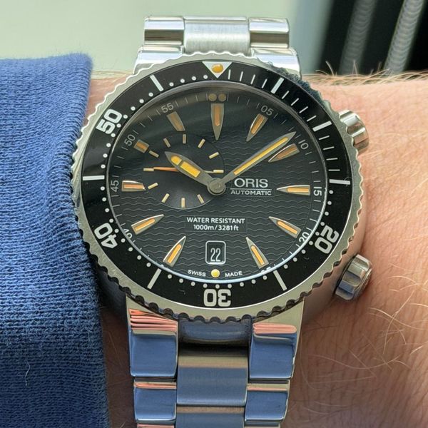 [WTS] Oris Aquis Small Second Date 7609