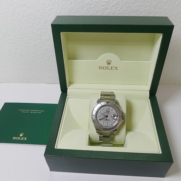 FS Rolex Full Size Stainless Steel & Platinum Yacht-Master …