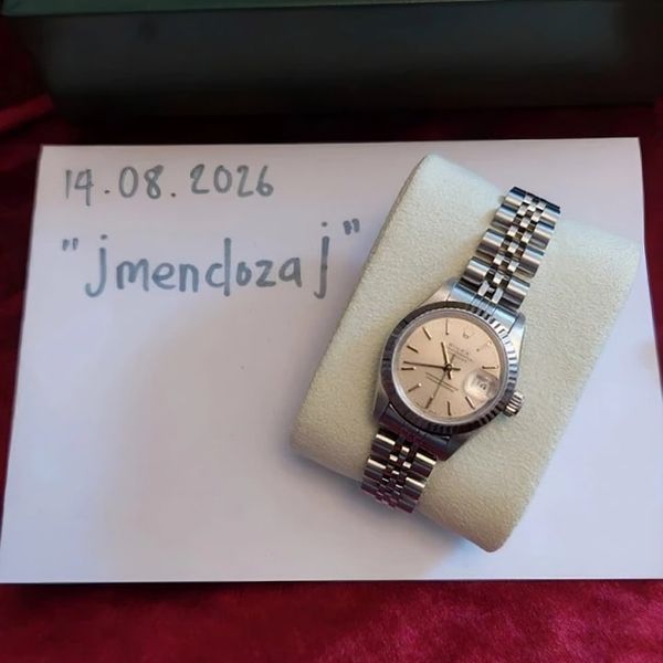 [WTS] Rolex Ladies Datejust Ref 69174 - 18ct White Gold Bez…