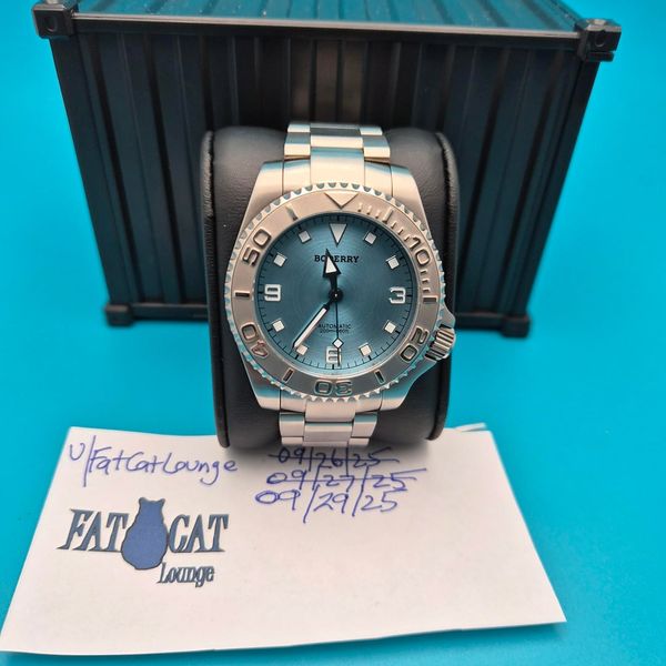 [WTS] Boderry Admiral Titanium Automatic Diver - Glacier Bl…