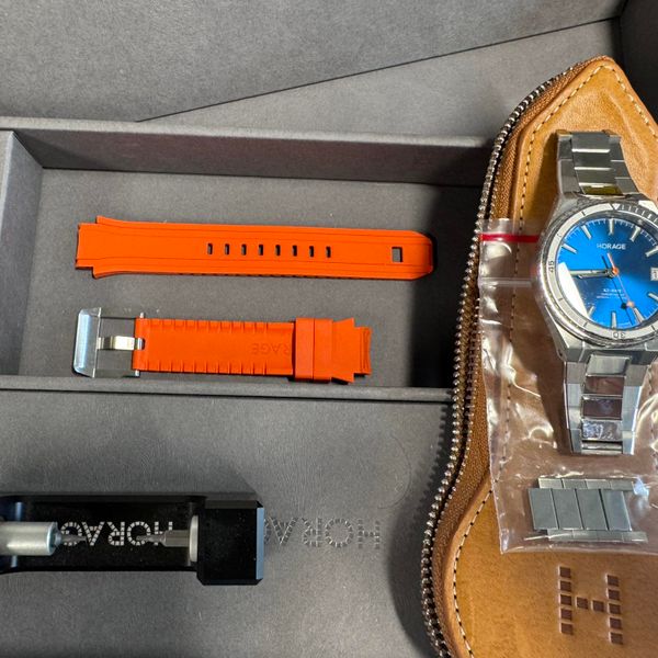 [WTS] Horage Supersede Date Cenote Blue + Extra Strap - $39…