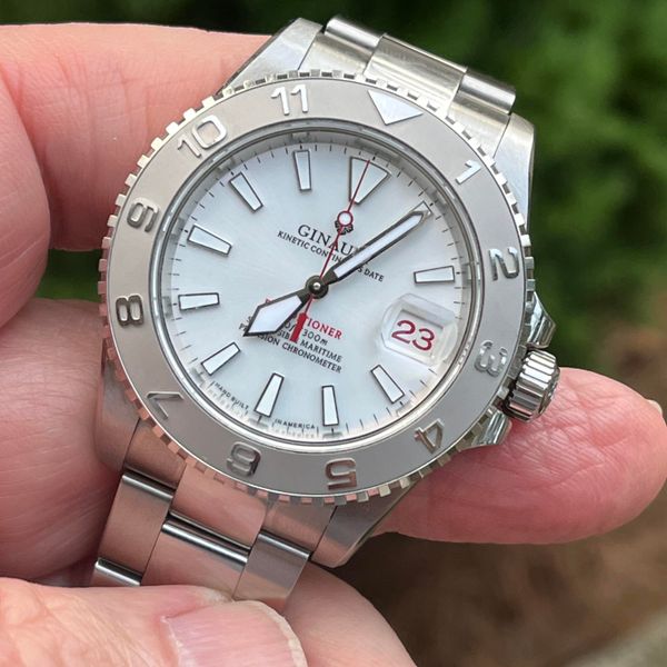 [WTS] Ginault Expeditioner – White Dial – Full Kit – Excell…