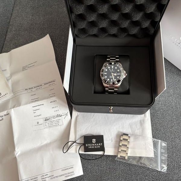 Steinhart Ocean One Black Ceramic 39mm