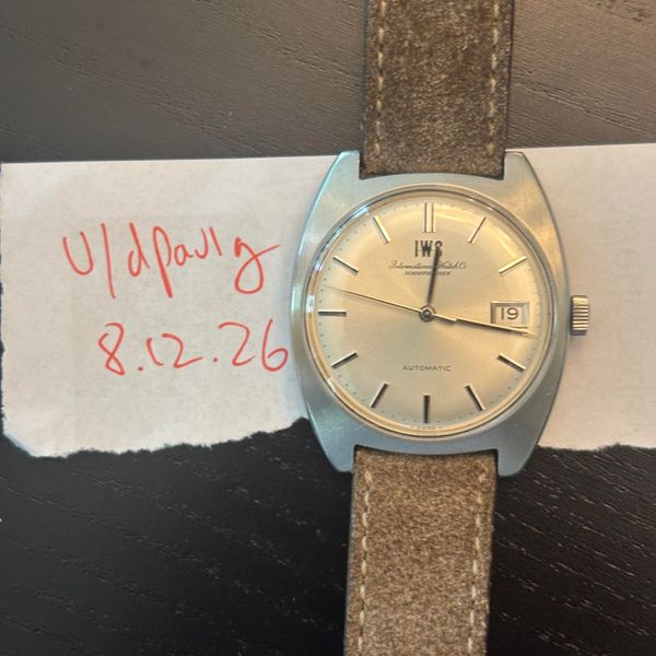 [WTS] vintage IWC 1828, 8541B movement, original buckle
