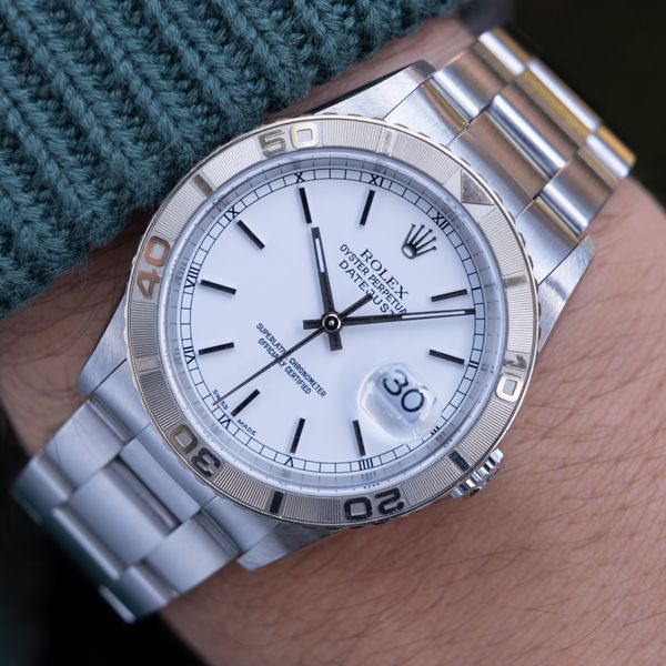 [WTS] 2003 Rolex Datejust Turn-O-Graph Ref. 16264 | White D…