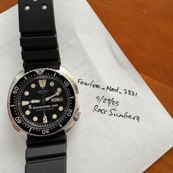 [WTS] Vintage Seiko Turtle 6306-7001 Scuba Pro 450 Dive Wat…