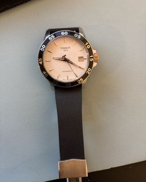 Tissot V8 Swissmatic Automatic Watch 42mm Model T106407A wi…
