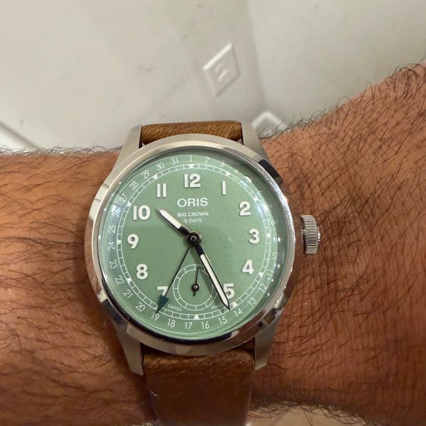 [WTS] Oris Big Crown Pointer Date Caliber 403 Green Watch -…