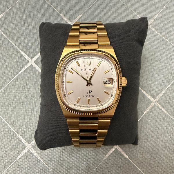 [WTS] Bulova Super Seville, white dial and gold pvd - $380