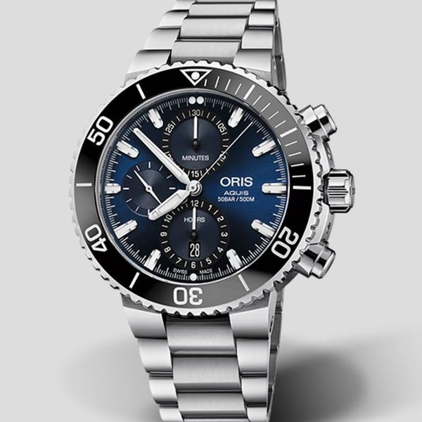 [WTS] Oris Aquis Chronograph. Box, Papers.