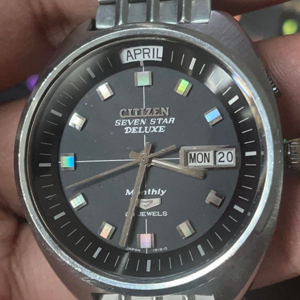 [WTS] RARE Jumbo sized Citizen Seven Star Deluxe Monthly (N…